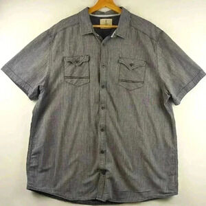 I Jeans by Buffalo Men's XLT Shirt Casual Short Sleeve Pocket Cotton